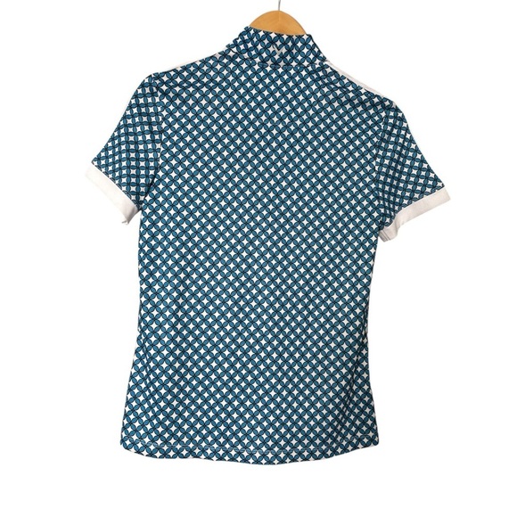 Callaway, Opi Dry Women's Geo Print Golf Polo Shirt, Small - Picture 5 of 11